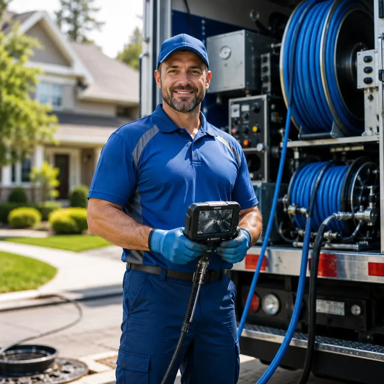 Local outdoor drain cleaning specialists in Coleman, MI
